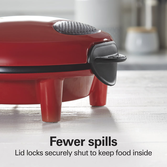 Hamilton Beach® Quesadilla Maker 8" Round Red & Reviews Wayfair